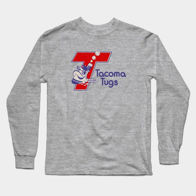 Defunct Tacoma Tugs - Minor League Baseball 1979 Long Sleeve T-Shirt by LocalZonly